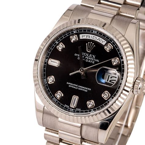 black presidential rolex